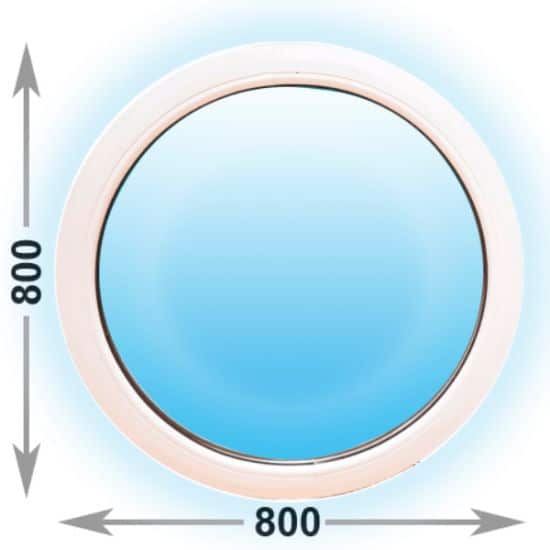 Круглые окна 800х800 (80 на 80 см) Круглые окна 800х800 (80 на 80 см)